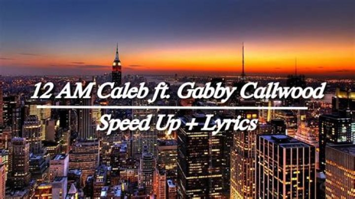 12am by caleb daniel feat. gabby callwood lyrics