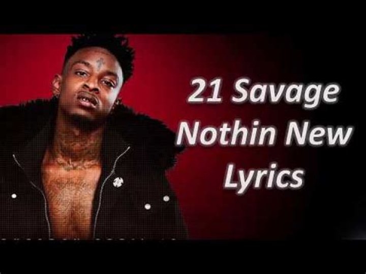21 savage clean nothin lyrics