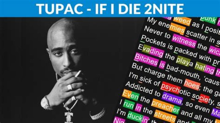 2pac if i die lyrics
