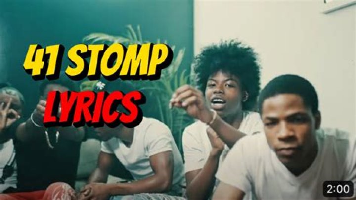 41 stomp lyrics