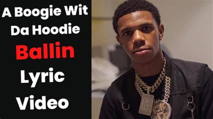 A boogie wit da hoodie ballin lyrics