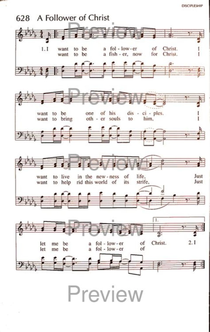 A follower of christ lyrics