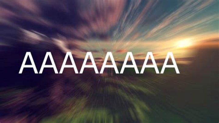 Aaa aaaa aaa aaaa aa lyrics