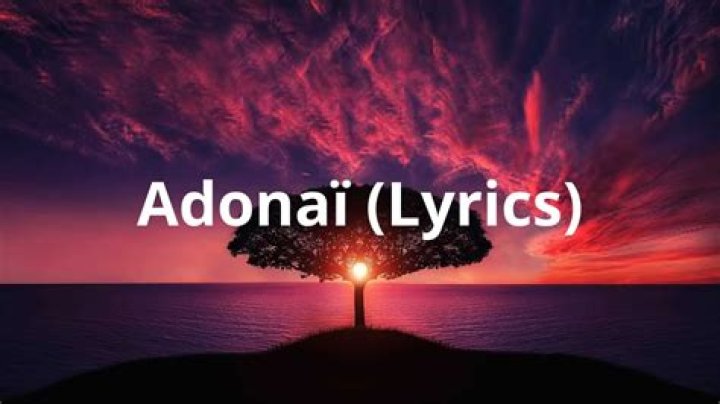 Adonai lyrics lyrics