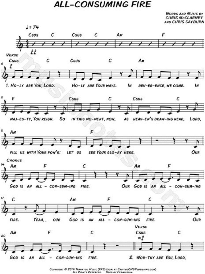 All consuming fire is your name lyrics