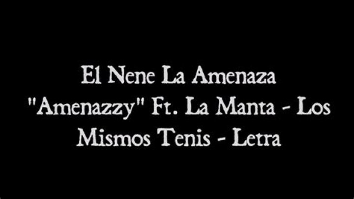 Amenazzy el nene la amenaza english translation lyrics