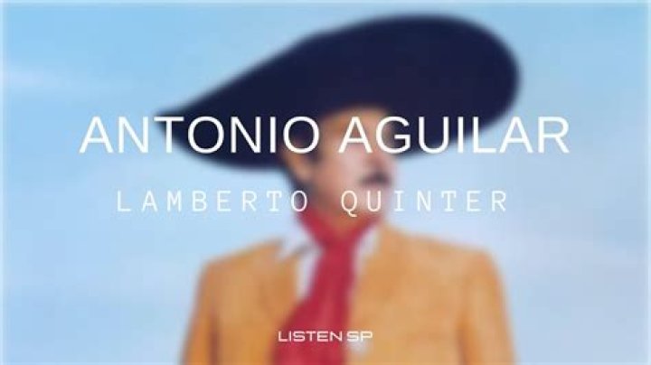 Antonio Aguilar Lamberto Quintero Lyrics English Translation