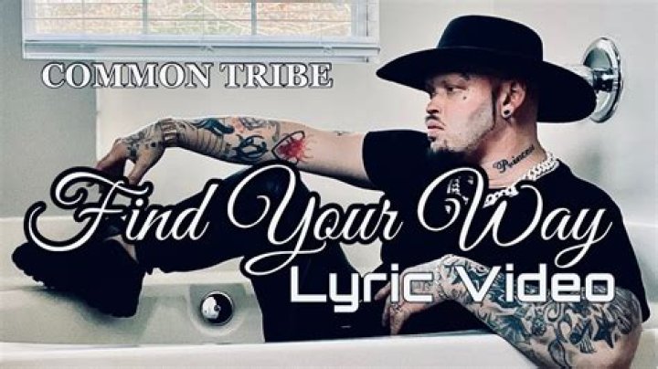 Anyway it goes common tribe lyrics