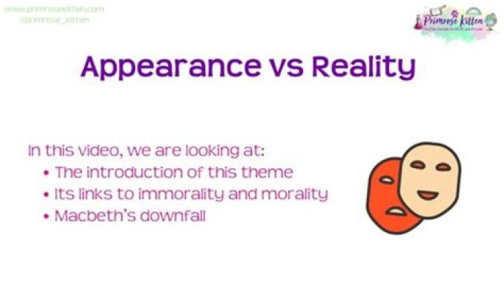 Appearance vs. reality lyrics