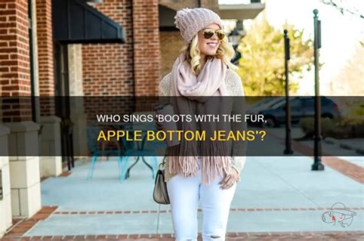 Apple bottom jeans, boots with fur lyrics