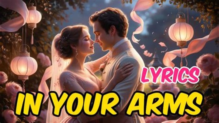 As i lie here in your arms lyrics
