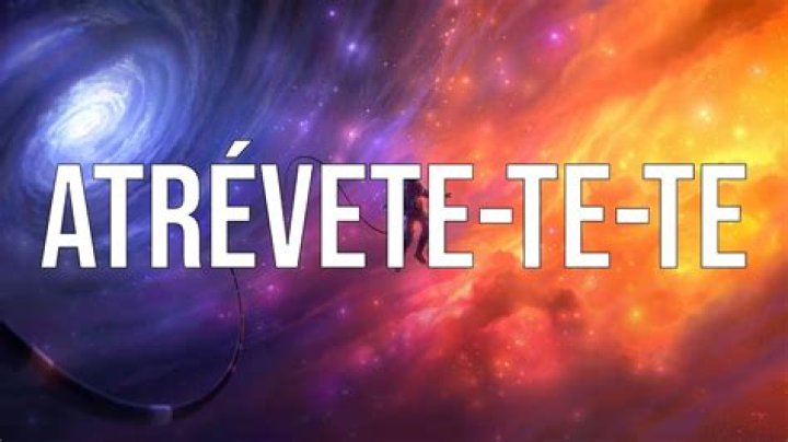 Atrevete te te lyrics