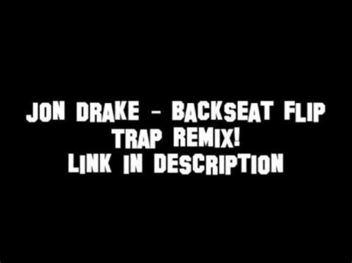 Backseat flip jon drake lyrics