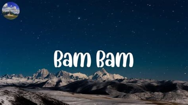 Bam bam bidam bam bam lyrics