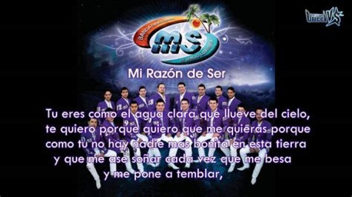 Banda MS – Letra de “Mi Razón De Ser” Lyrics