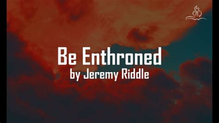 Be enthroned lyrics