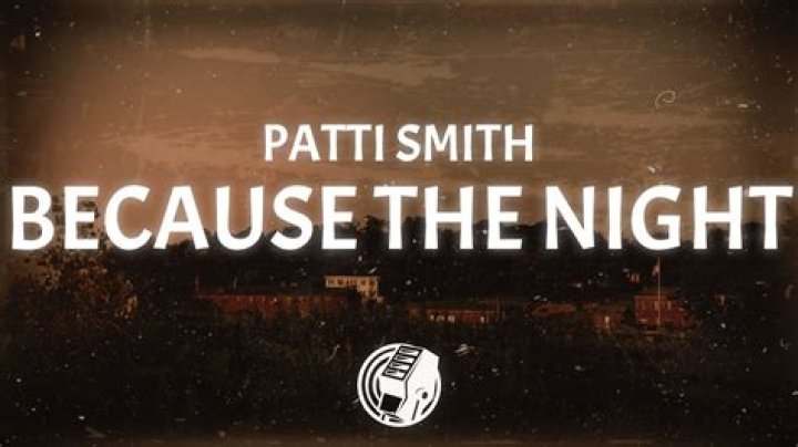 Because the night lyrics
