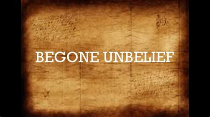 Begone unbelief lyrics lyrics