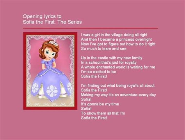 Believe in your dreams sofia song lyrics