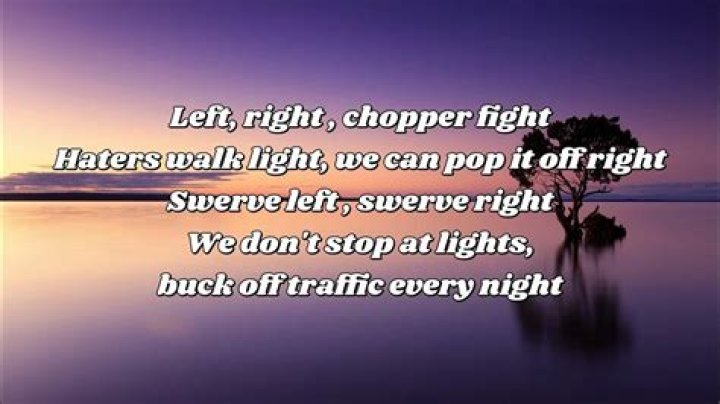 Big boogie left right choppa lyrics