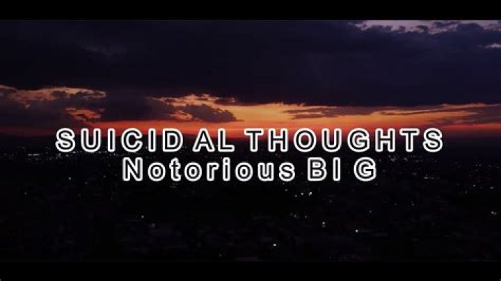 Biggie suicidal thoughts lyrics