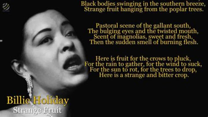 Billie holiday lyrics