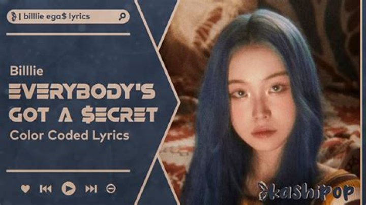 Billlie everybody got a secret lyrics