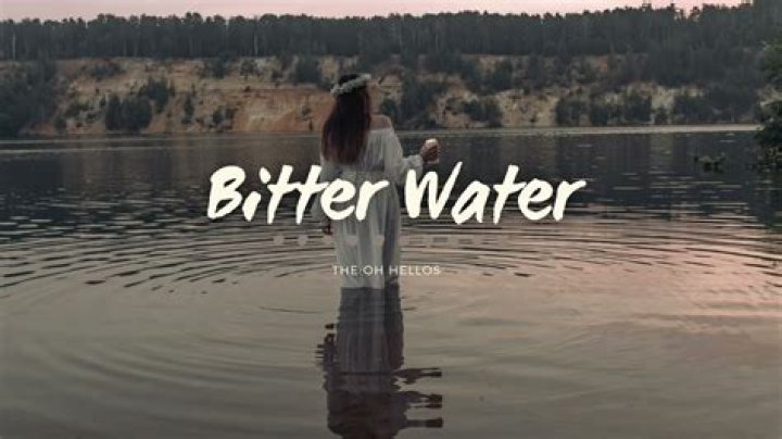 Bitter water lyrics