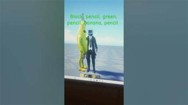 Black pencil green pencil big banana pencil lyrics