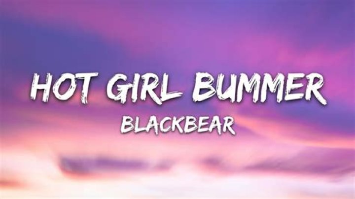 blackbear – hot girl bummer Lyrics