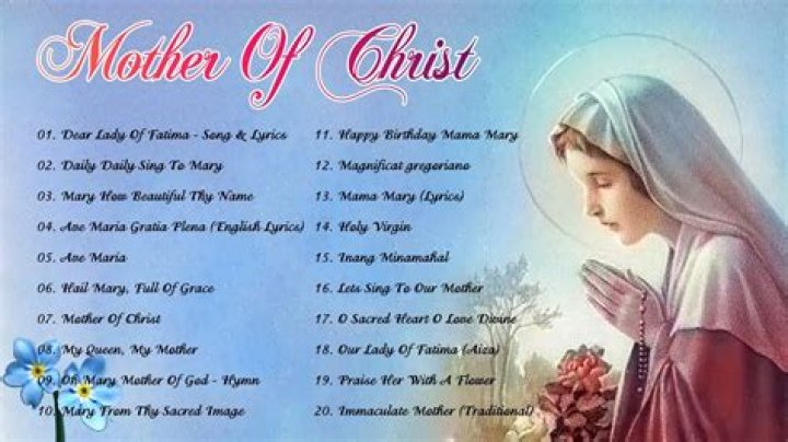 Blessed mother lyrics