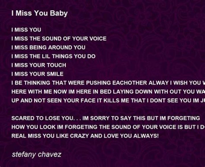 Blondie baby i miss you lyrics