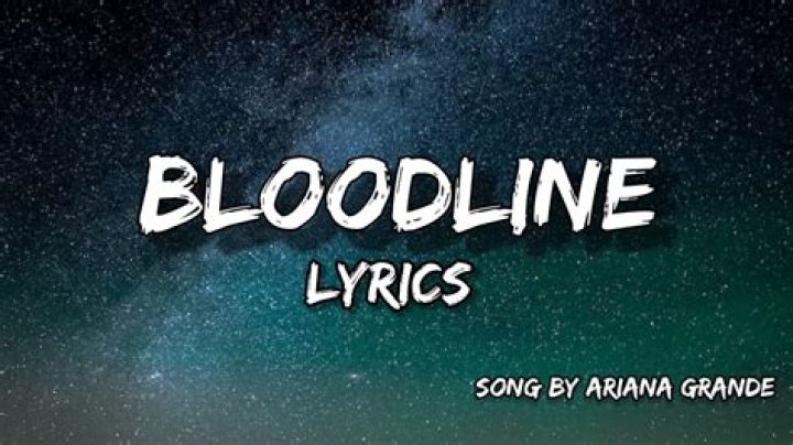 Bloodline lyrics