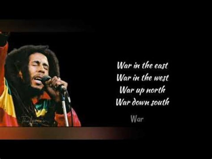 Bob Marley – War Lyrics
