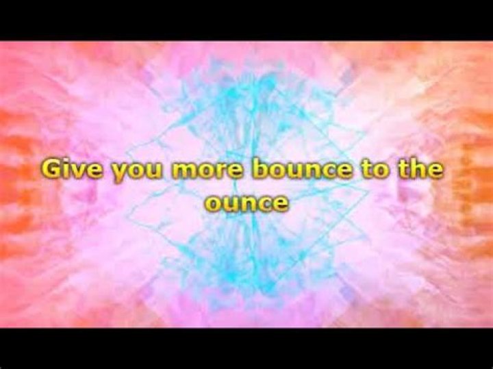 Bounce to the ounce lyrics