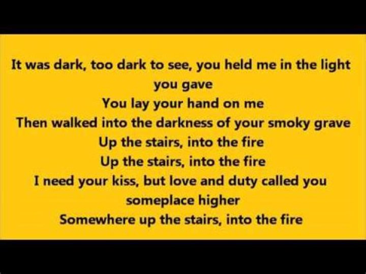 Bruce Springsteen – Into The Fire Lyrics