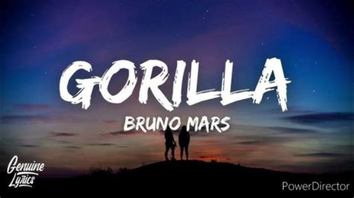 Bruno Mars – Gorilla Lyrics