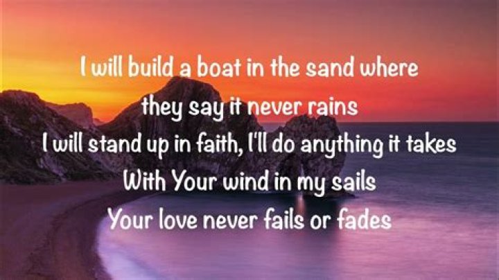 Build a boat lyrics