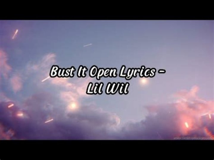 Bust it wide open lyrics