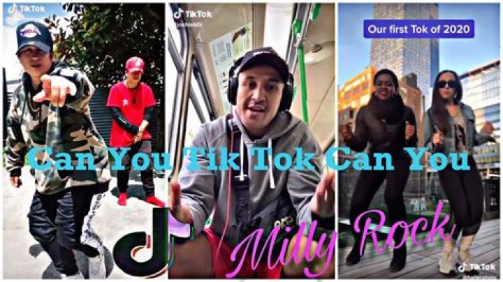 Can you tic toc can you milly rock lyrics