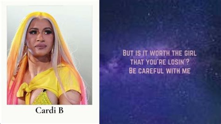 Cardi b be careful lyrics