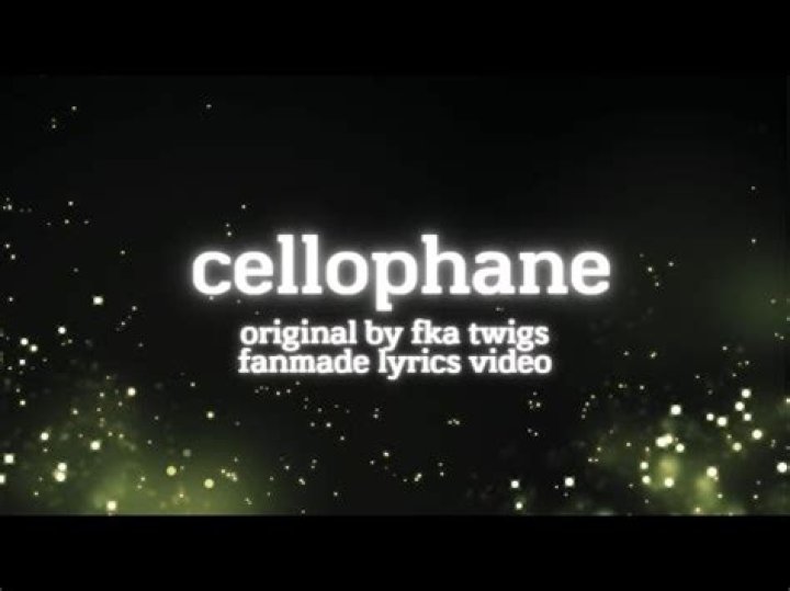 Cellophane lyrics