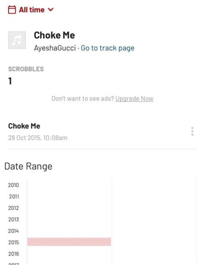 Choke me lyrics