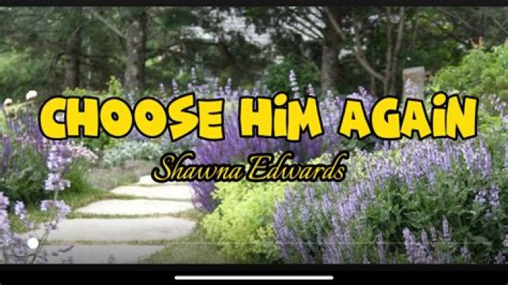 Choose him again shawna edwards lyrics
