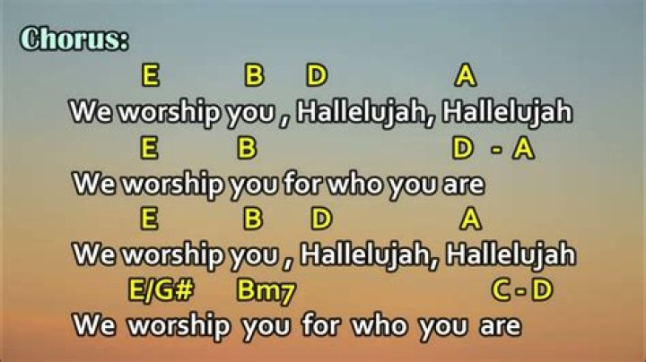 Chords israel houghton you are good lyrics