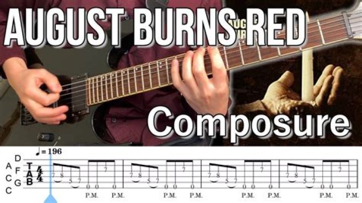 COMPOSURE TAB by August Burns Red