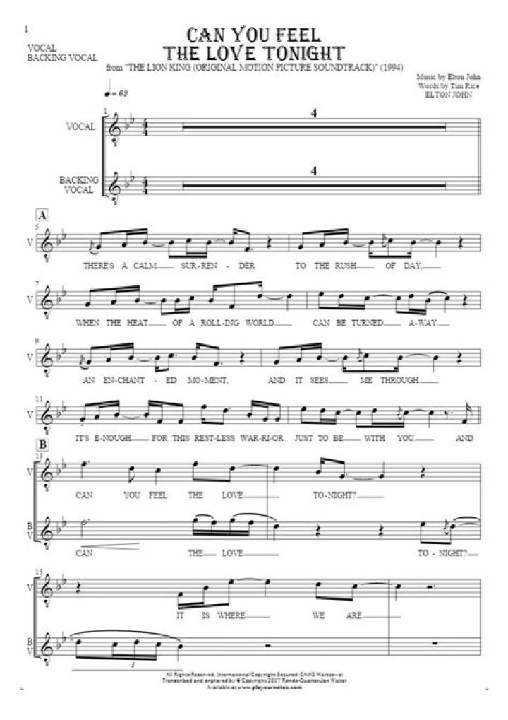 Conkarah can you feel the love tonight lyrics