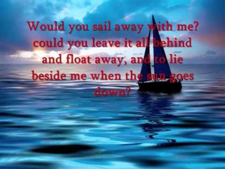 Country song summer summer sail away with me lyrics