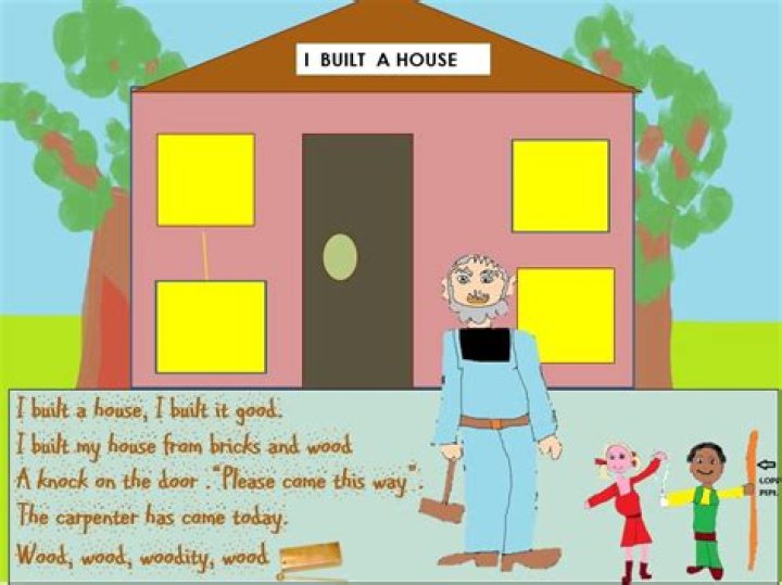 Country song with i built a house lyrics