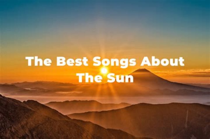 Country songs about the sun lyrics